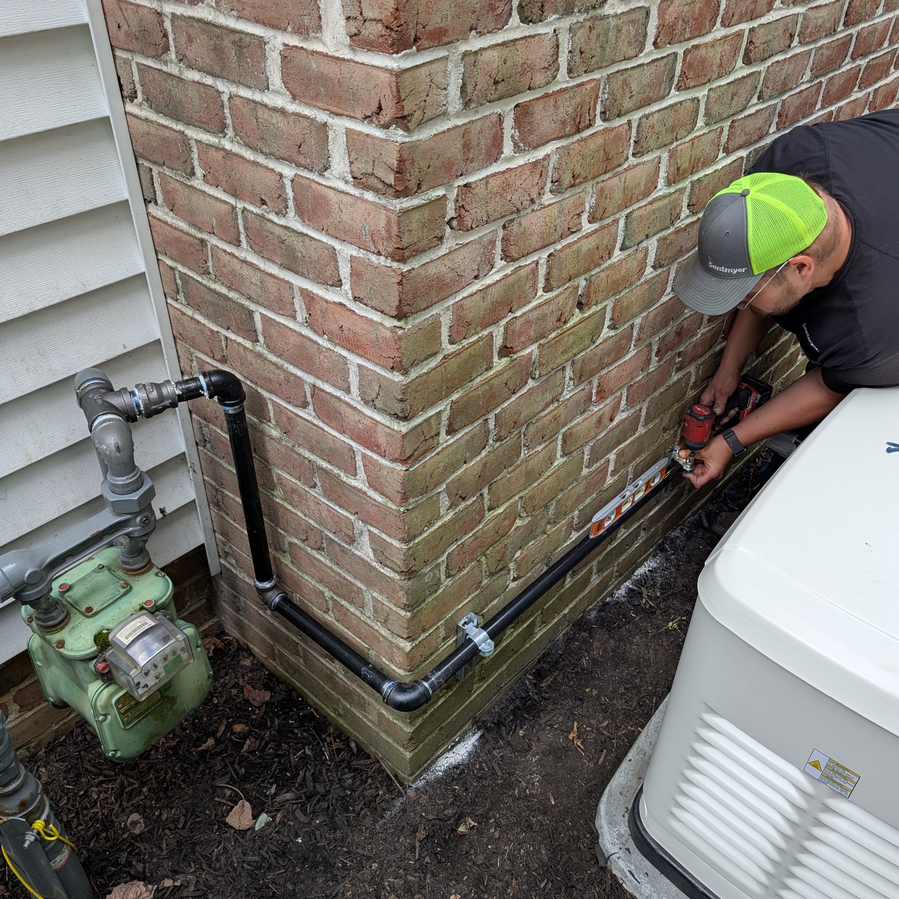 Generator installation